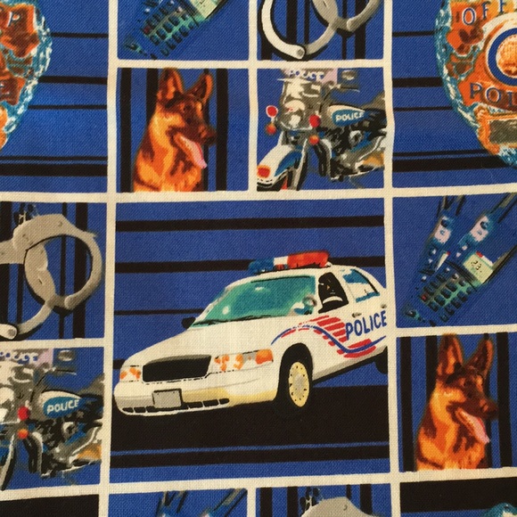 Police / Law Enforcement Quilting Fabric - Picture 8 of 10
